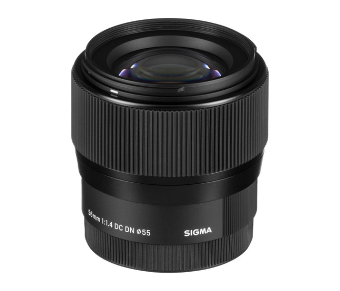 Sigma 351971 56mm f/1.4 DC DN Contemporary Lens for Canon EF-M - Black - Zoom Image