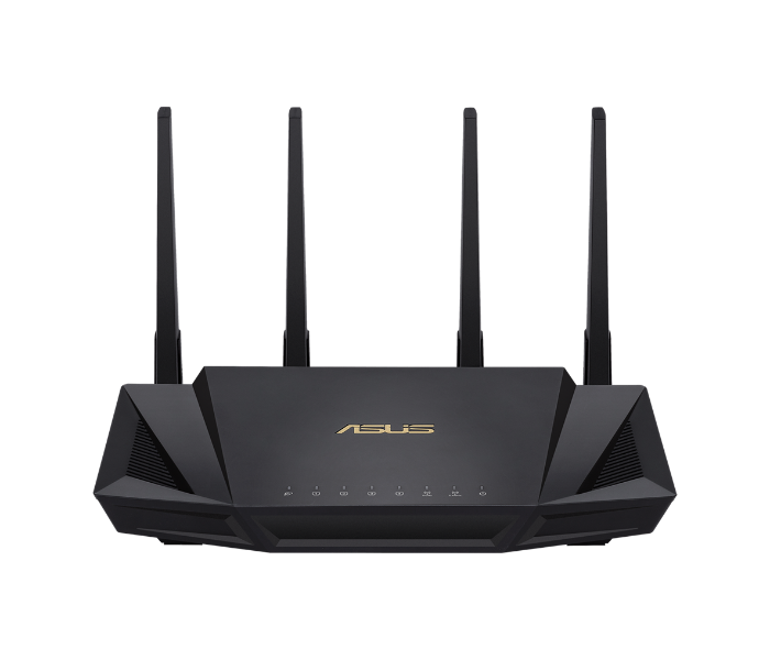 ASUS RT-AX58U AX3000 Dual Band WiFi 6 Router - Black - Zoom Image 4