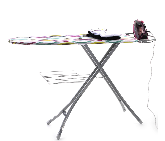 Royalford RF366IBM Height Adjustable Ironing Board - Blue - Zoom Image 1