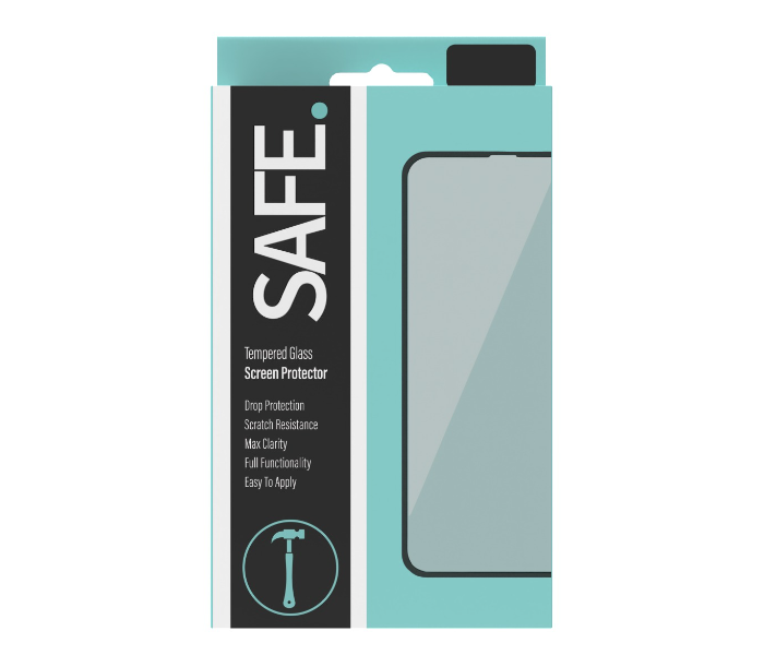 Safe SAFE95081 Edge-to-Edge Screen Protector for iPhone 13 and 13 Pro - Black - Zoom Image 1