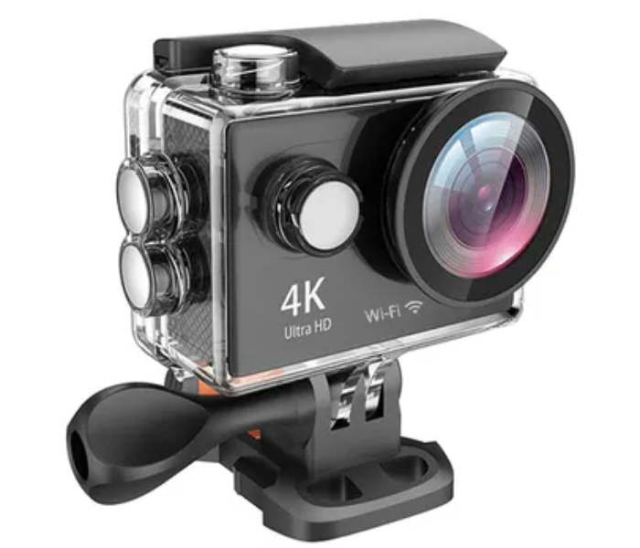 Generic H9 4K Ultra HD Wi-Fi 12MP Sports And Action Camera - Black - Zoom Image 2