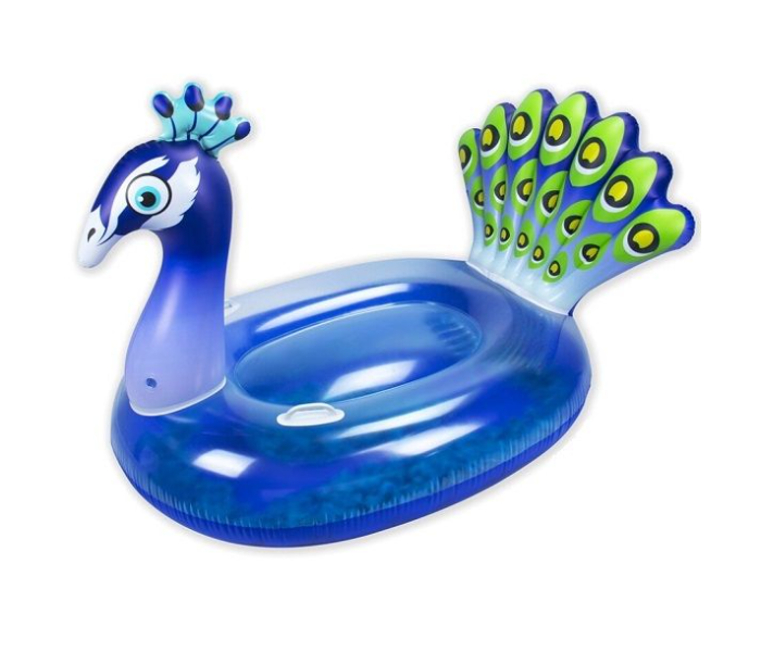 Jilong 37549 Peacock Float for Kids - Blue - Zoom Image