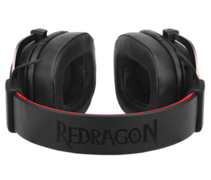 Redragon H510 Zeus Wired Gaming Headset with Detachable Microphone - Black and Red - Zoom Image 7