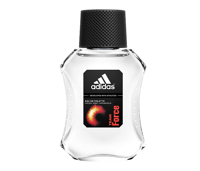 Adidas 100ml Team Force Eau De Toilette Natural Spray Vaporisateur - Zoom Image 3