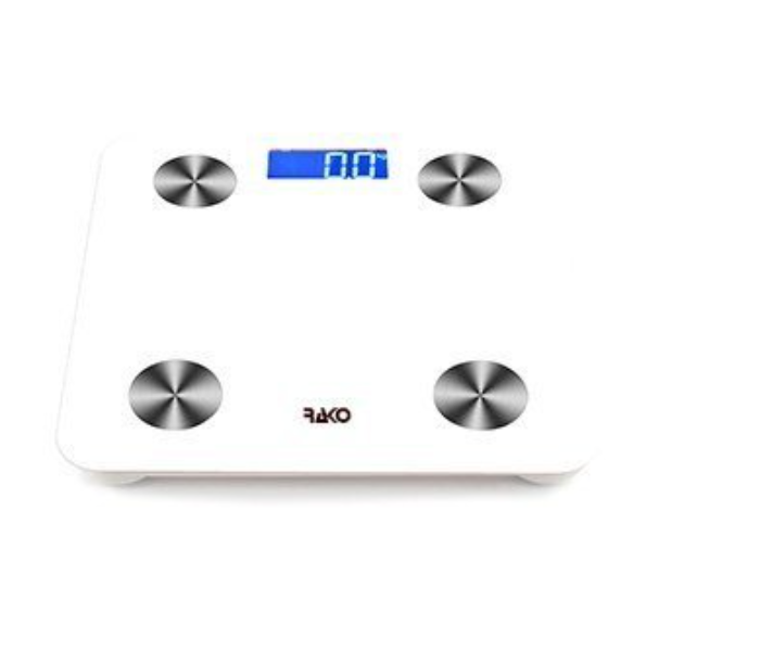 Rako 9000027 LeoOne Gravity 180KG Smart Body Weight Scale - White - Zoom Image 1