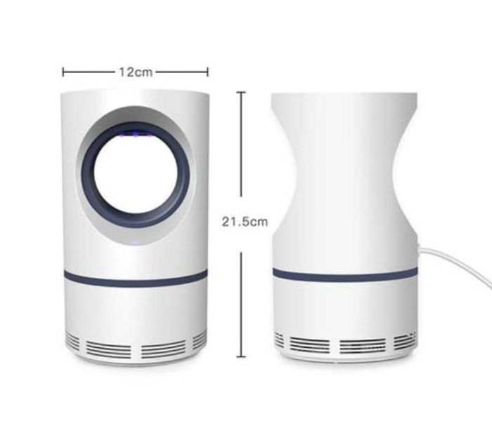 UV Photocatalysis Suction Type Mosquito Killer Lamp - White - Zoom Image 2