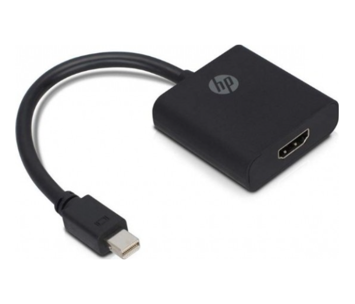 HP 2UX11AA ABB Mini Display Port to HDMI Adapter - Black - Zoom Image 2