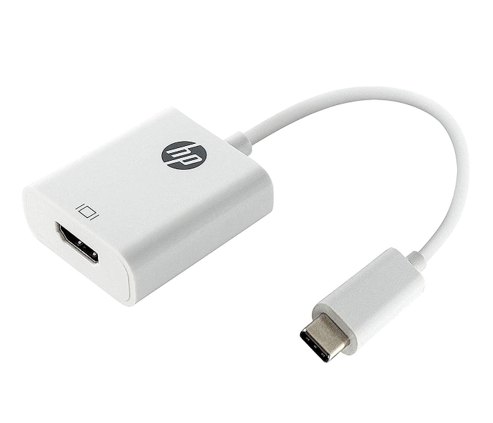 HP HP038GBWHT0TW USB-C to HDMI Adapter - White - Zoom Image 1