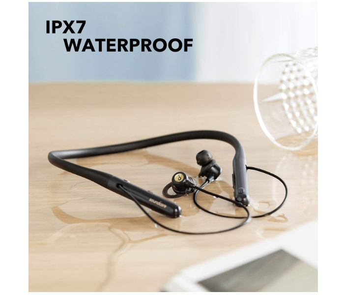 Anker Soundcore Life U2 Waterproof Bluetooth Neckband Headphone - Black - Zoom Image 6