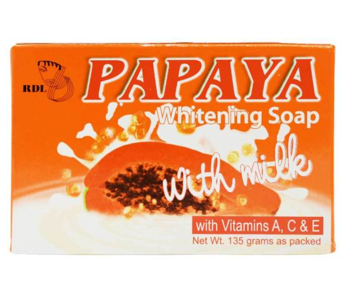 RDL 46392 Papaya Soap With Milk 135 gm - Zoom Image