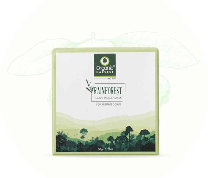 Organic Harvest 50gm Rain Forest Jelly Mask for Irritated Skin - Zoom Image 4