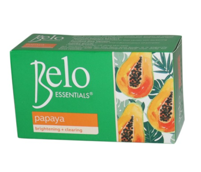 Belo 64398 Papaya Bright Soap 135gm -Green  - Zoom Image