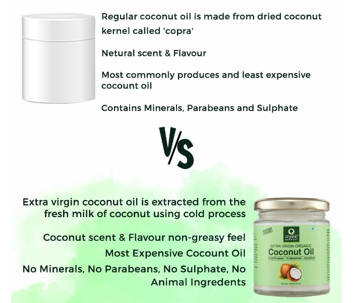 Organic Harvest 200ml Extra Virgin Coconut Oil - Zoom Image 2