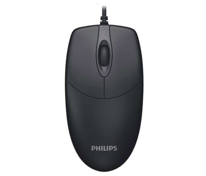 Philips M234 Wired Mouse Black - Zoom Image 1