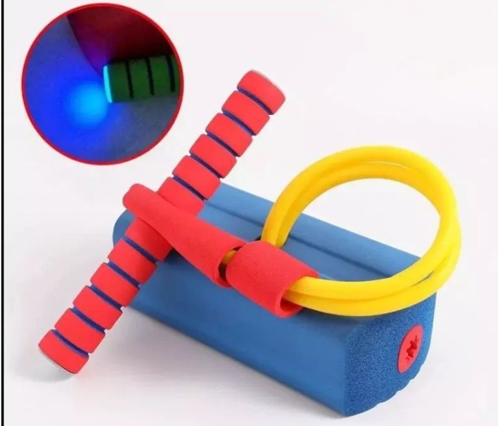 Sponge Stick Jumper  with LED Activity Kids Toy - Blue - Zoom Image 5