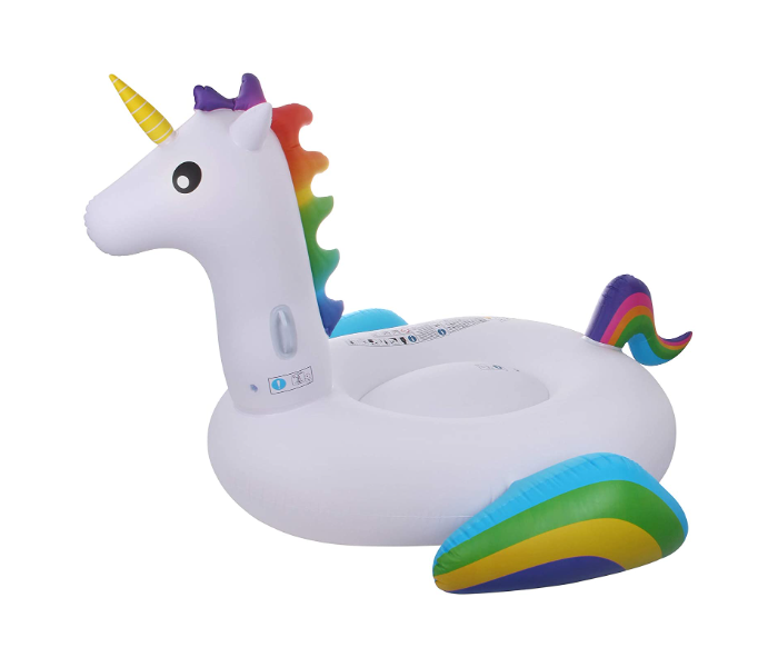 Jilong 37428 Jumbo Inflatable Unicorn Float - White - Zoom Image 1