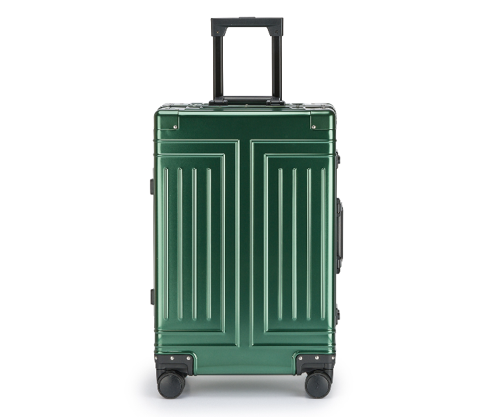 Kenza SV382 24 Inch Magma Superior Aluminium Ultra Light Hardside Expandable Zipperless Luggage Bag with Built-In TSA Lock and Spinner Wheels - Green - Zoom Image 2