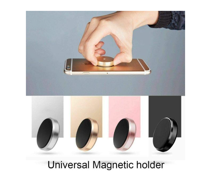 Earldom EH18 Magnetic Sticky Phone Holder Mount Stand - Gold - Zoom Image 2