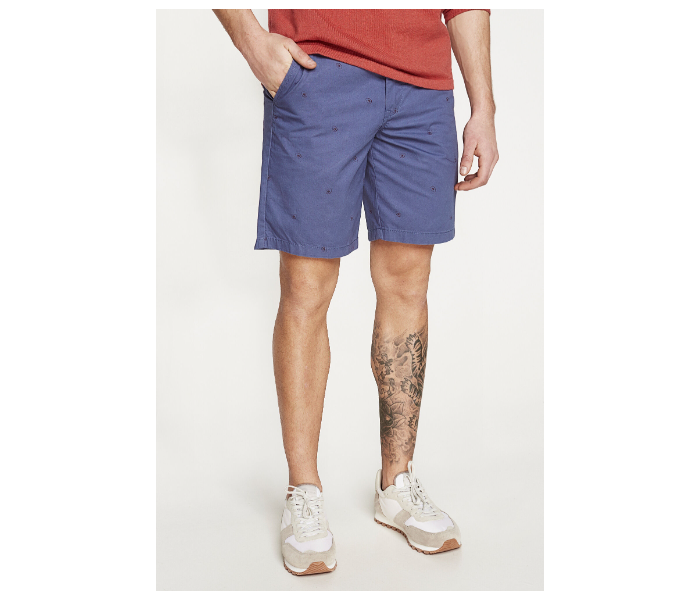 Springfield 043345413 Size 36 Bermuda for Men - Medium Blue - Zoom Image 2