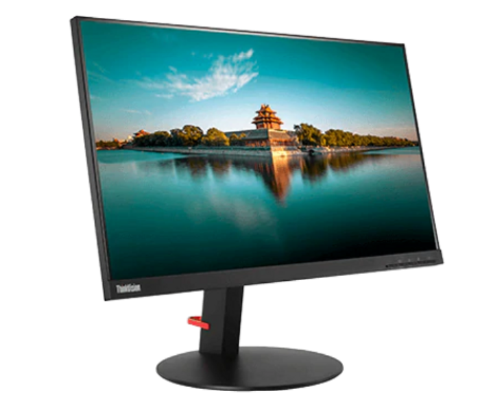 Lenovo 61F7MAT2UK ThinkVision T24i-20 23.8 Inch LED Monitor - Black - Zoom Image 2