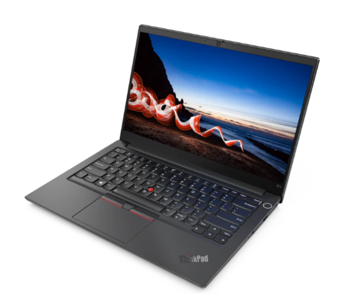 Lenovo E14 20TA000NAD 14 Inch FHD Intel Core i7 1165G7 Processor 8GB RAM 512GB SSD Intel Iris Xe Graphics Windows 10 Pro - Black - Zoom Image 1