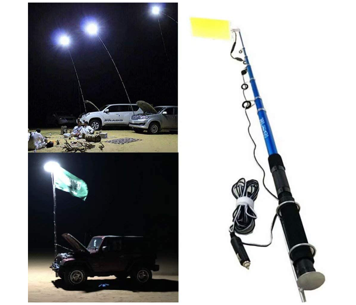 Conpex FR-04 COB KIT Telescopic Waterproof Camping Outdoor LED Light with Carry Bag and Remote Control - Zoom Image 1