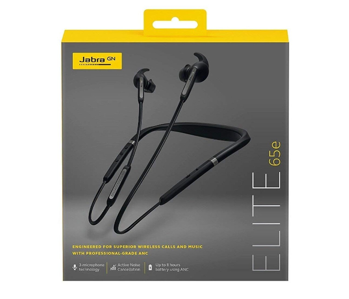 Jabra 65 e Wireless Bluetooth Ear Phone - Black - Zoom Image