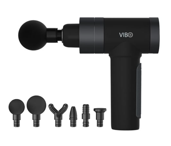 Rako 9000026 Vibo Sports 6 Head Massage Gun - Grey - Zoom Image 2