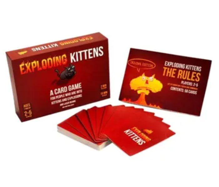 Generic Exploding Kittens Game Card  - Zoom Image 1