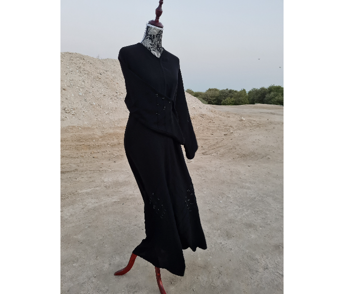 Casting Pearls JANNAT Casual Collections Small Lawn Pintex Works With Hand Work In Front Portion And Sleeves - Black - Zoom Image 1