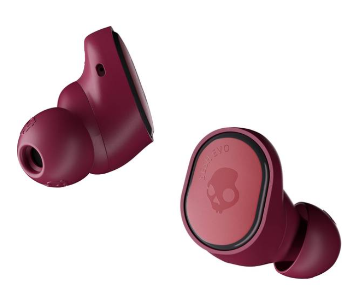 Skullcandy Sesh Evo True Wireless Earbuds - Deep Red - Zoom Image 2