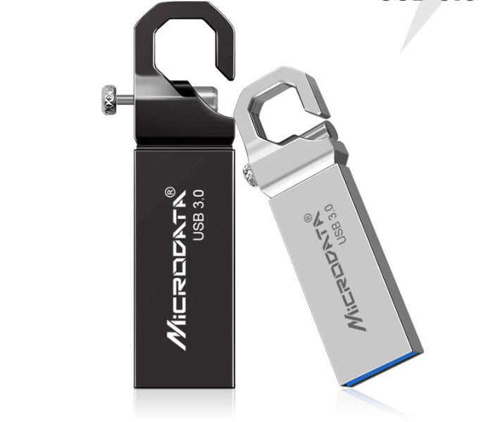 Microdata Fashion Flash Drive 64GB USB 3.0 Flash - Silver - Zoom Image 2