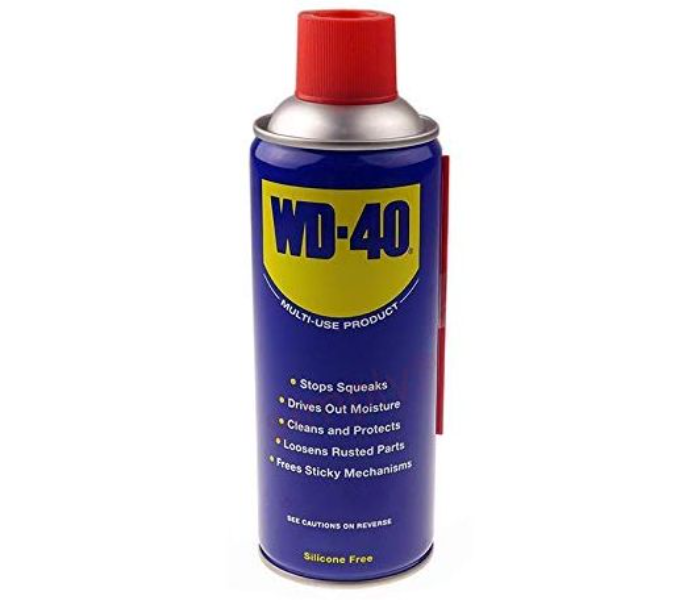 WD-40 330ml Multi Use Spray Rust Remover, Lubricant, Stain Remover, Powerful Chimney Cleaner, Degreaser, and Bike Chain Cleaner and Chain Lube  - Zoom Image 1