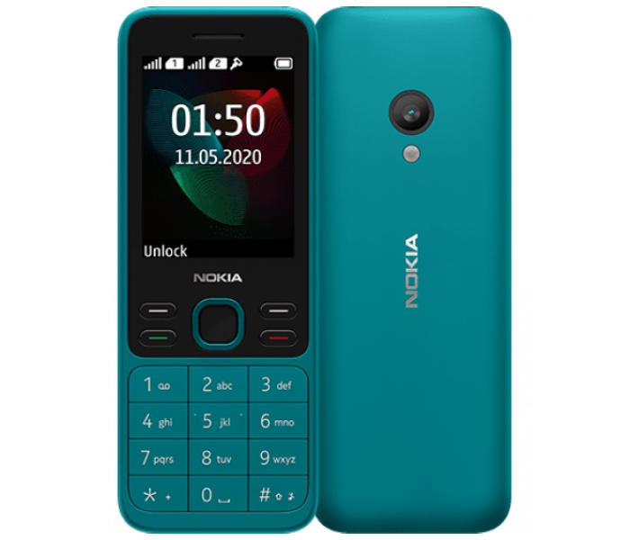 Nokia 150 0.3MP Camera Dual Sim Mobile Phone - Cyan - Zoom Image