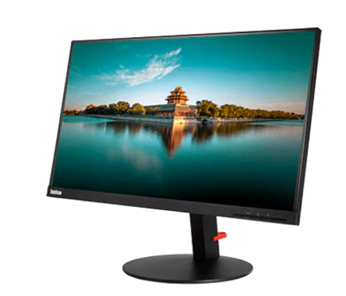 Lenovo 61F7MAT2UK ThinkVision T24i-20 23.8 Inch LED Monitor - Black - Zoom Image 4