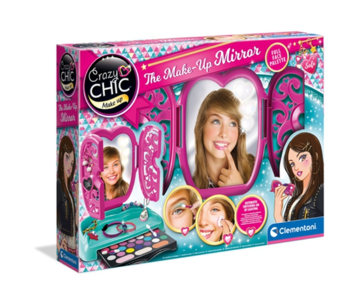 Clementoni 18541 Crazy Chic The Make Up Mirror for Kids - Zoom Image 2