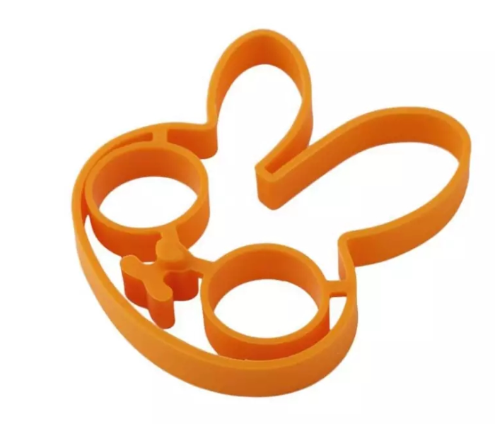 OEM Rabbit Shaped Silicone Creative Egg Mould - Orange - Zoom Image 5