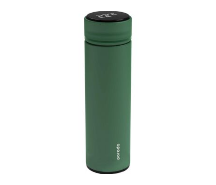 Porodo PD-TMPBOT-GN 500ml Smart Water Bottle Cup With Temperature Indicator - Green - Zoom Image 1