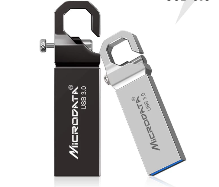 Microdata 64GB USB Flash Pen Drive 3.0 - Silver - Zoom Image 1