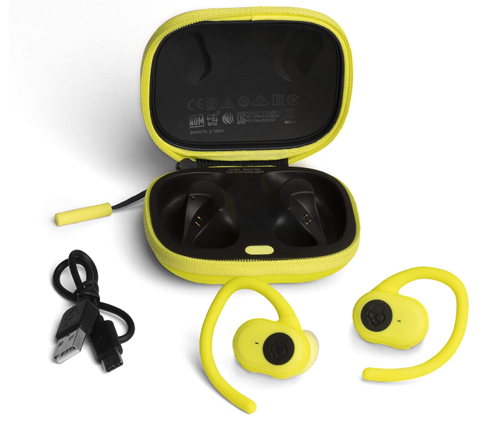 Skullcandy Push Ultra True Wireless Earbuds - Yellow - Zoom Image 4