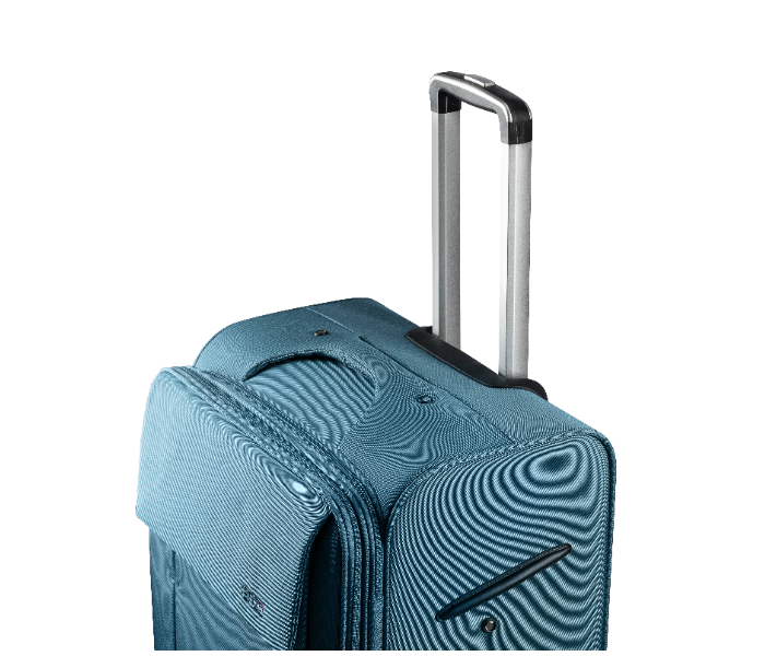 Kenza SV362 3 Piece Drift Softside Expandable Luggage Bag Set with Built-In TSA Lock and Spinner Wheels - Blue - Zoom Image 3