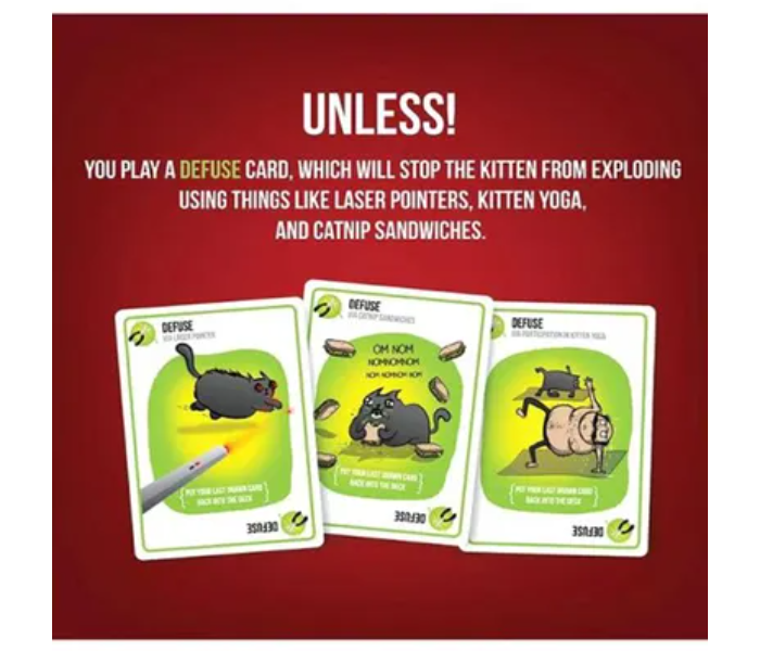 Generic Exploding Kittens Game Card  - Zoom Image 3