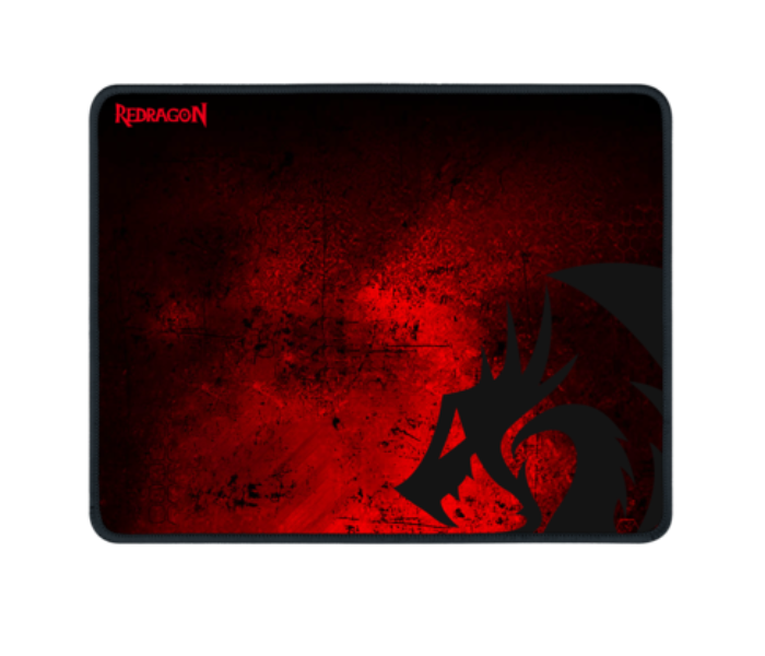 Redragon P016 Waterproof Gaming Mouse Pad - Black and Red - Zoom Image 1