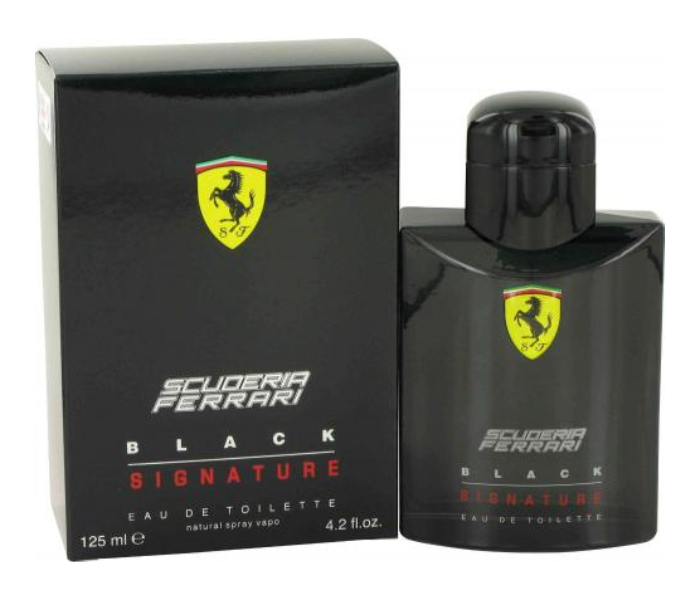 Ferrari Scuderia Black Signature Eau de Toilette 125ml for Men  - Zoom Image