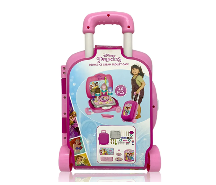 Disney ST-DIS27 Princess Deluxe Ice Cream Trolley Case for Kids - Zoom Image 2