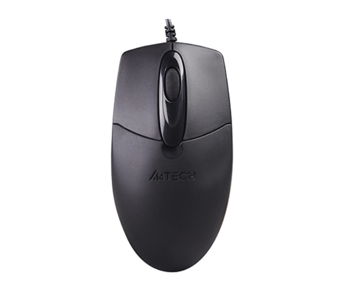 A4TECH OP-720D Wired Mouse - Black - Zoom Image 1