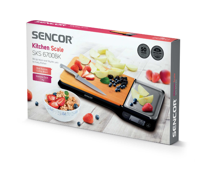 Sencor SKS 6700BK Kitchen Scale - Black - Zoom Image 3