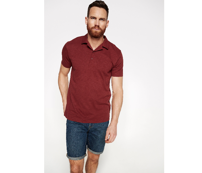 Springfield 146334969 Large Polo Shirt for Men - Maroon - Zoom Image 1