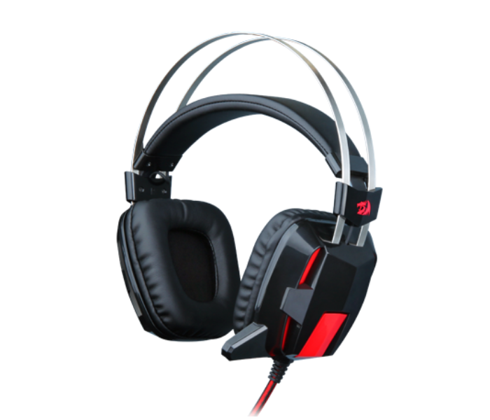 Redragon H201 Noise Reduction Stereo Gaming Headset with Mic - Black - Zoom Image 1