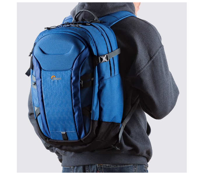 Lowepro LP36988 RidgeLine Pro BP 300 AW Backpack - Horizon Blue and Traction - Zoom Image 2